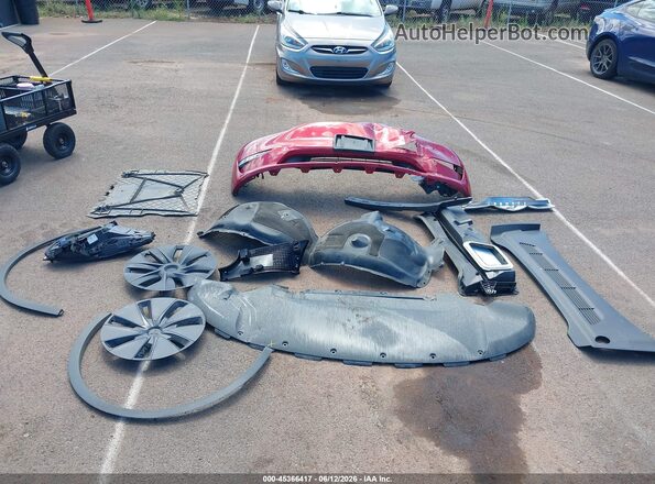7SAYGDED1RF131005 2024 TESLA MODEL Y Красный Вид панели приборов