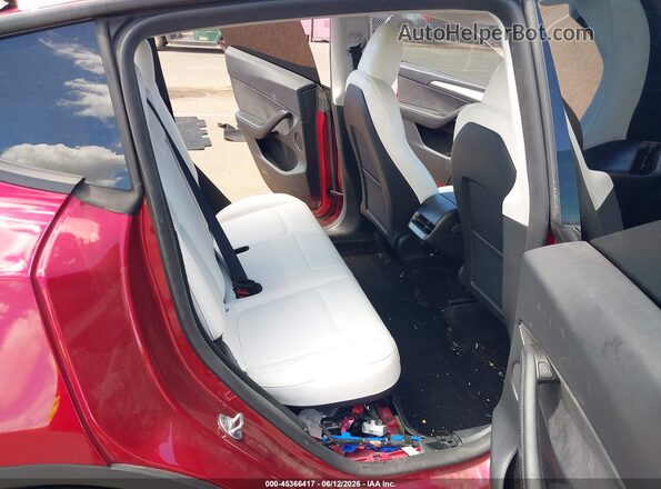 7SAYGDED1RF131005 2024 TESLA MODEL Y Красный Вид наклейки с VIN-кодом