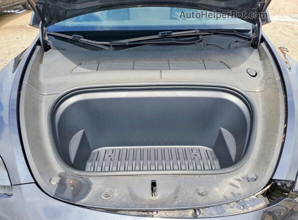 7SAYGDED1SA343504 2025 TESLA MODEL Gray Շարժիչի բաժամունքի տեսք