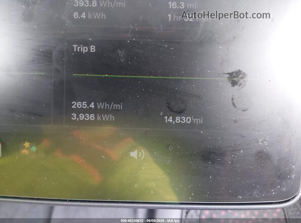 7SAYGDED1SF311476 2025 TESLA MODEL Y Black უკანა სავარძლების ხედი