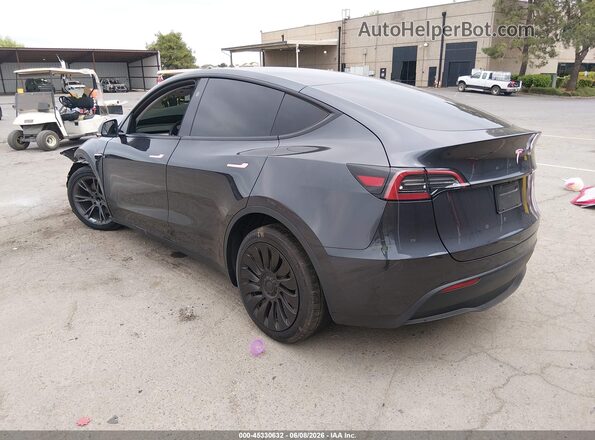 7SAYGDED1SF311476 2025 TESLA MODEL Y Black უკანა მარცხენა