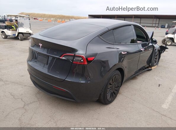 7SAYGDED1SF311476 2025 TESLA MODEL Y Black უკანა მარჯვენა