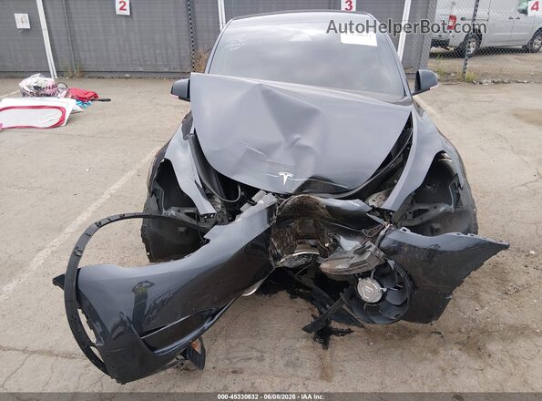7SAYGDED1SF311476 2025 TESLA MODEL Y Black უკანა ხედი