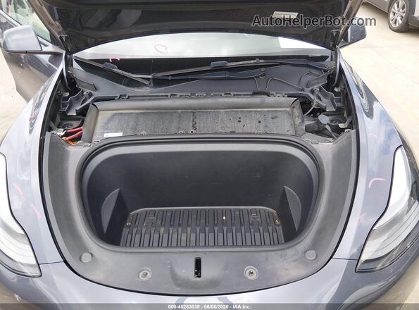 7SAYGDED2PF941823 2023 TESLA MODEL Y Gray Vista trasera