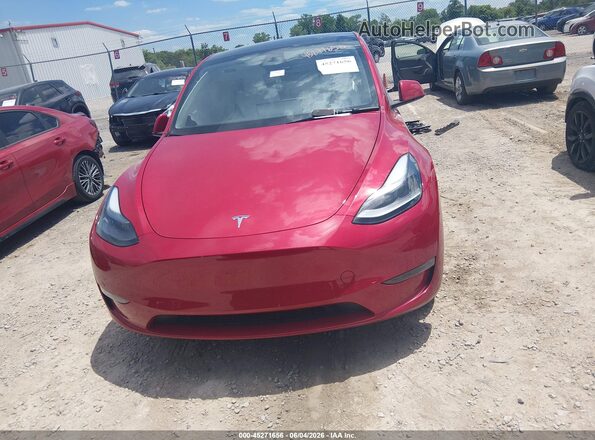 7SAYGDED2PF955964 2023 TESLA MODEL Y Red Սարքավորումների վահանակի տեսք
