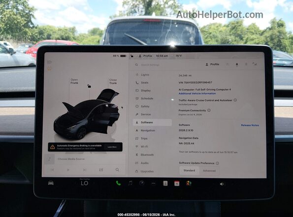 7SAYGDED2RF096457 2024 TESLA MODEL Y Black 