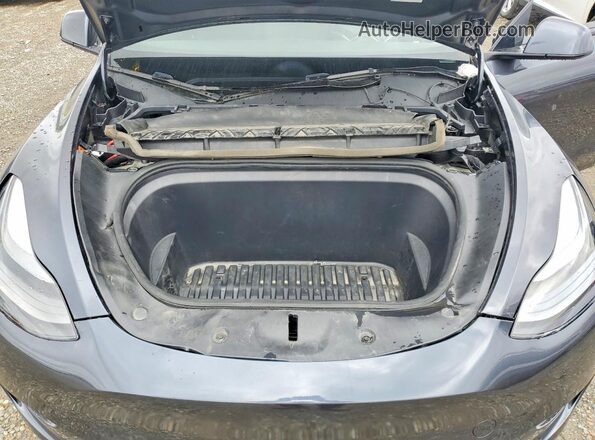 7SAYGDED2SF259629 2025 TESLA MODEL Charcoal Սալոնի հետևի տեսք