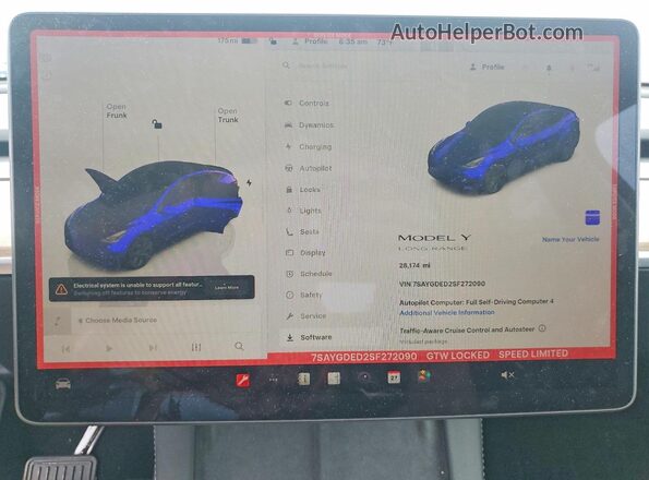 7SAYGDED2SF272090 2025 TESLA MODEL Gray 