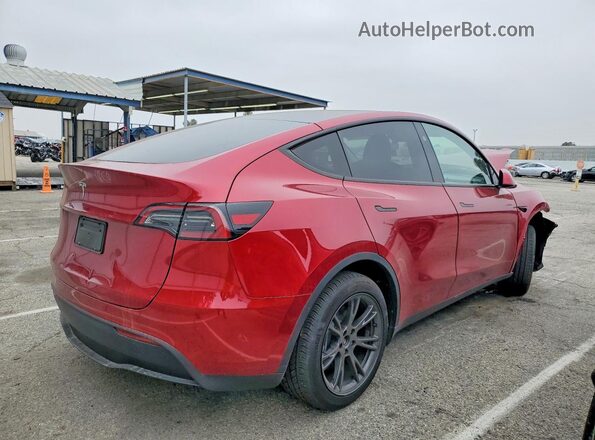 7SAYGDED2SF279461 2025 TESLA MODEL Red Հետևի աջ