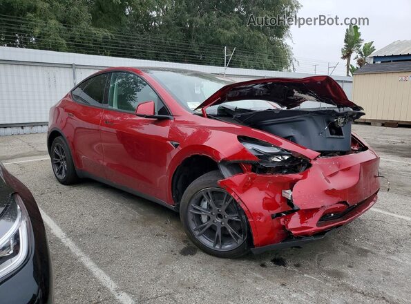 7SAYGDED2SF279461 2025 TESLA MODEL Red Առջևի աջ