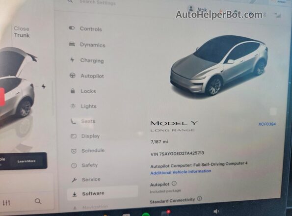 7SAYGDED2TA425713 2026 TESLA MODEL White 