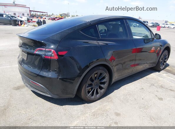 7SAYGDED3RF025168 2024 TESLA MODEL Y Black უკანა მარჯვენა