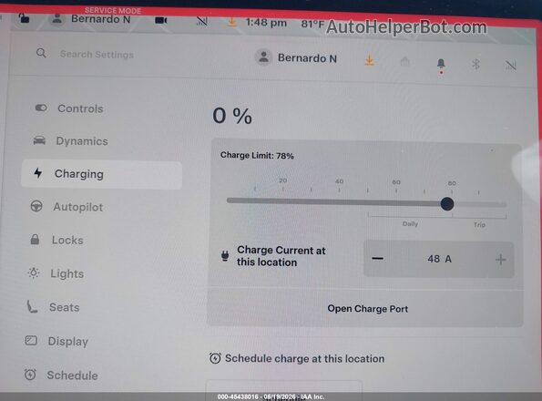 7SAYGDED3RF103416 2024 TESLA MODEL Y Black 