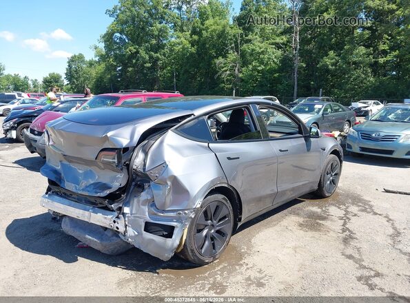7SAYGDED3SF265651 2025 TESLA MODEL Y Серый Задняя правая четверть
