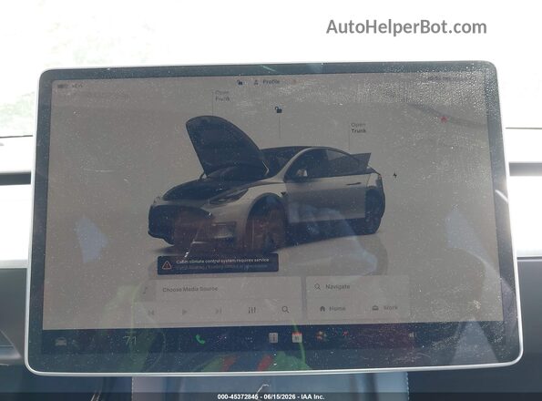 7SAYGDED3SF265651 2025 TESLA MODEL Y Серый 