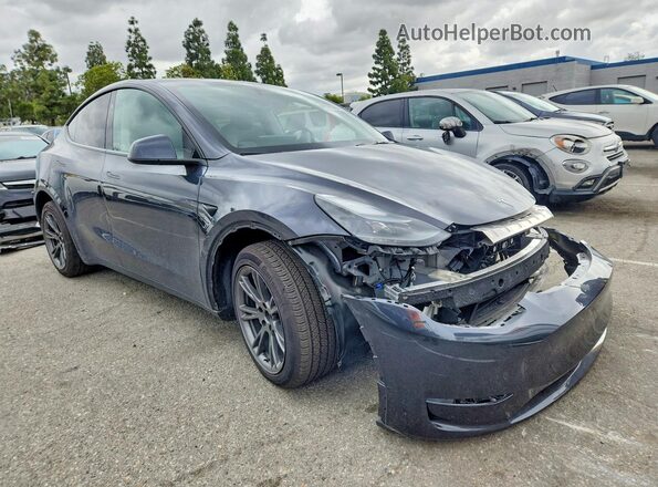 7SAYGDED3SF319160 2025 TESLA MODEL Gray Delantero derecho