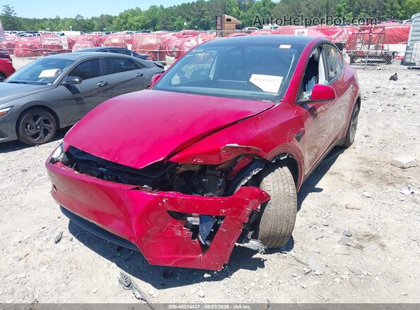 7SAYGDED3TA498718 2026 TESLA MODEL Y Красный Вид спереди