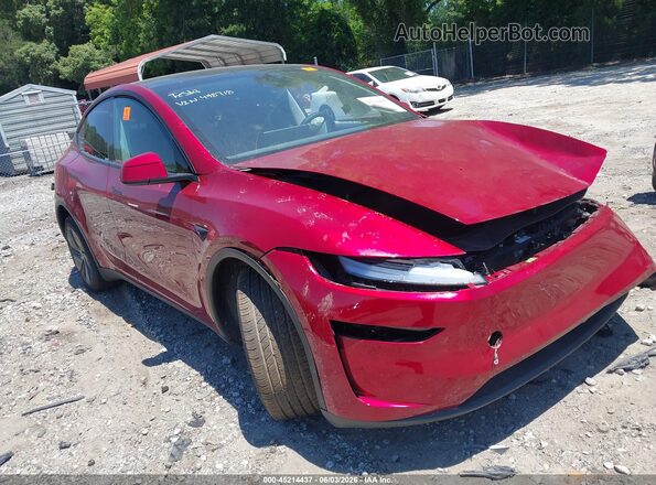 7SAYGDED3TA498718 2026 TESLA MODEL Y Красный 