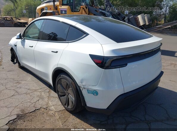 7SAYGDED3TF408356 2026 TESLA MODEL Y Белый Задняя левая четверть