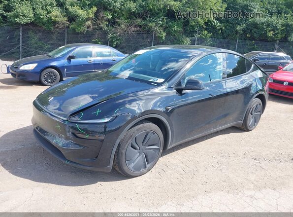 7SAYGDED3TF436934 2026 TESLA MODEL Y Черный Передняя левая четверть