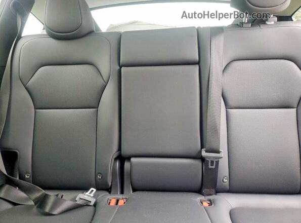 7SAYGDED3TF443799 2026 TESLA MODEL Charcoal უკანა სავარძლების ხედი