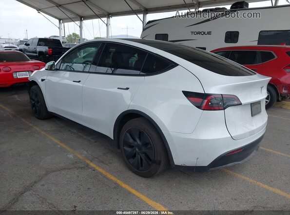7SAYGDED4RF214265 2024 TESLA MODEL Y White უკანა მარცხენა