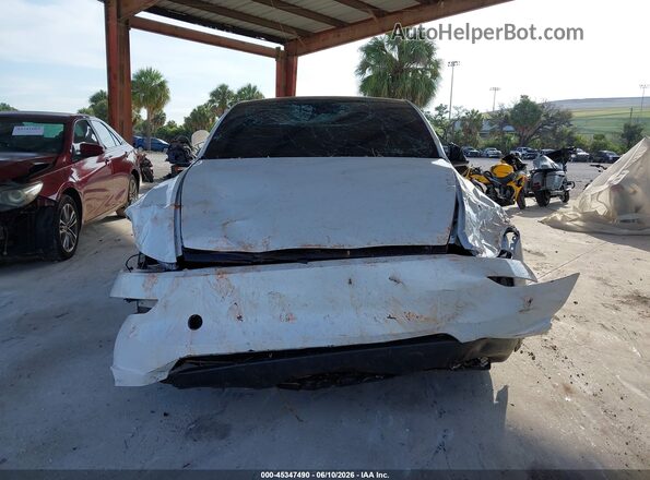 7SAYGDED4TA690987 2026 TESLA MODEL Y White Widok zestawu wskaźników