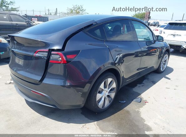 7SAYGDED5RF083878 2024 TESLA MODEL Y Black Հետևի աջ