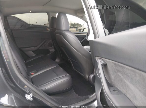 7SAYGDED5RF159714 2024 TESLA MODEL Y Gray VIN sticker view