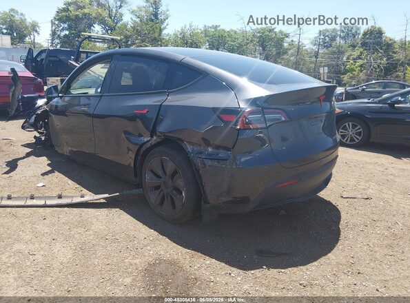 7SAYGDED5RF186542 2024 TESLA MODEL Y Black Հետևի ձախ
