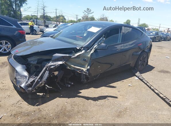 7SAYGDED5RF186542 2024 TESLA MODEL Y Black Դիմացի տեսք