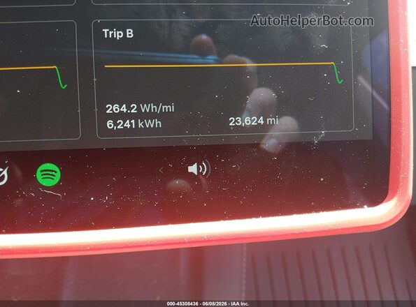 7SAYGDED5RF186542 2024 TESLA MODEL Y Black Սալոնի 360 աստիճան տեսք