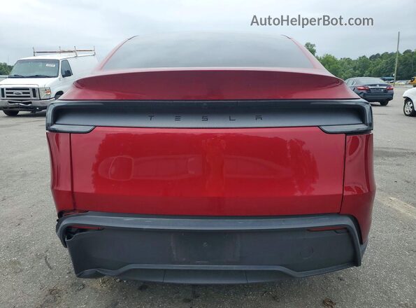 7SAYGDED5TA451660 2026 TESLA MODEL Red Vista trasera
