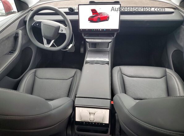 7SAYGDED5TA451660 2026 TESLA MODEL Red Vista del salpicadero