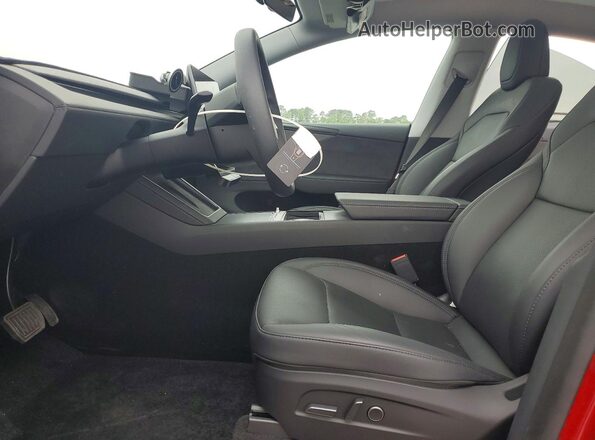 7SAYGDED5TA451660 2026 TESLA MODEL Red Vista interior delantera