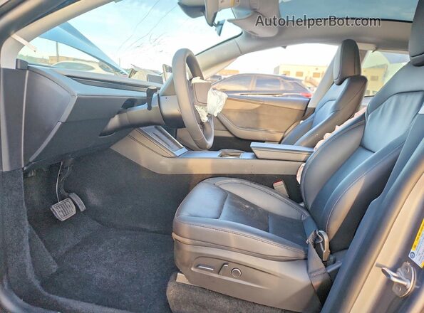 7SAYGDED5TA469141 2026 TESLA MODEL Gray Սալոնի դիմացի տեսք