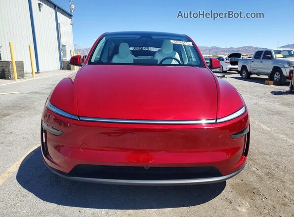 7SAYGDED5TA498073 2026 TESLA MODEL Red Widok z przodu