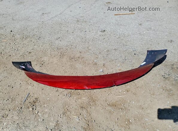 7SAYGDED5TA498073 2026 TESLA MODEL Red Widok naklejki z numerem VIN