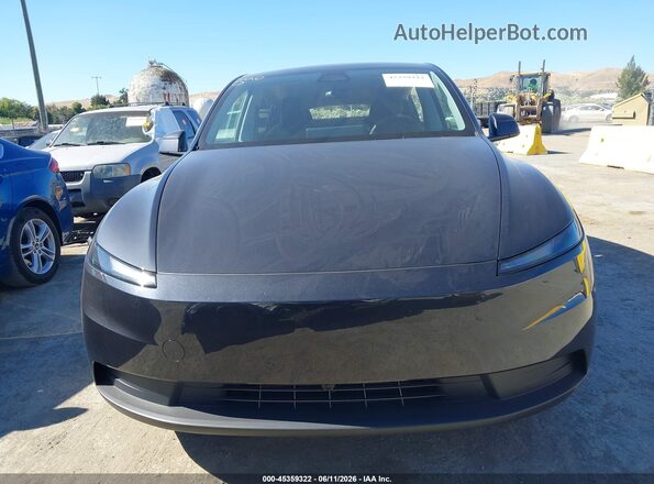7SAYGDED5TA607440 2026 TESLA MODEL Y Серый Вид задней части салона