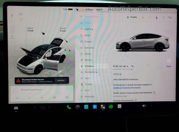 7SAYGDED5TF404339 2026 TESLA MODEL White 