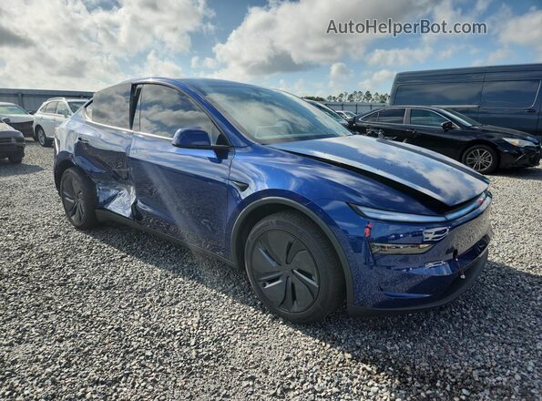 7SAYGDED5TF524612 2026 TESLA MODEL Blue Առջևի աջ