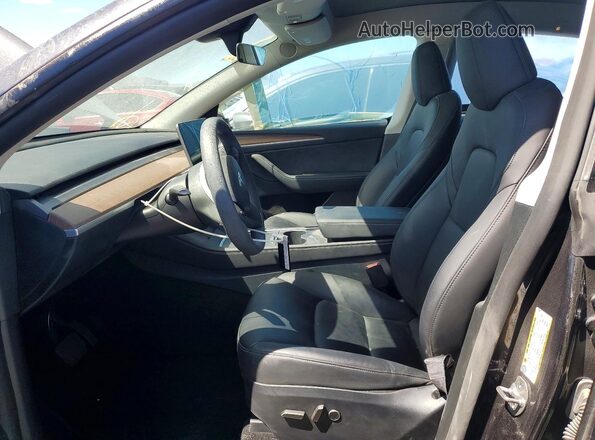 7SAYGDED6SF234023 2025 TESLA MODEL Black Սալոնի դիմացի տեսք