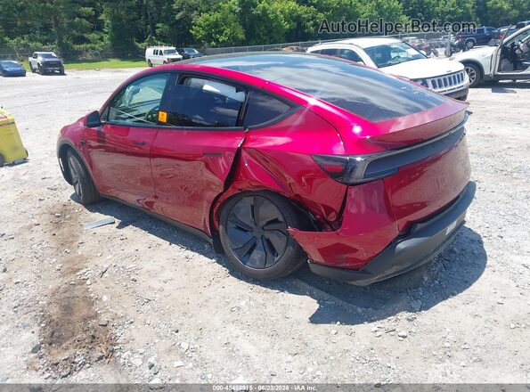 7SAYGDED6TA455541 2026 TESLA MODEL Y Красный Задняя левая четверть