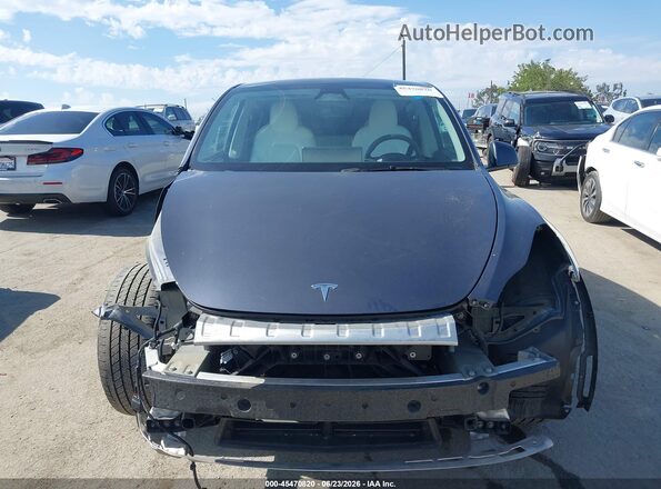 7SAYGDED7PF968709 2023 TESLA MODEL Y Серый Вид задней части салона