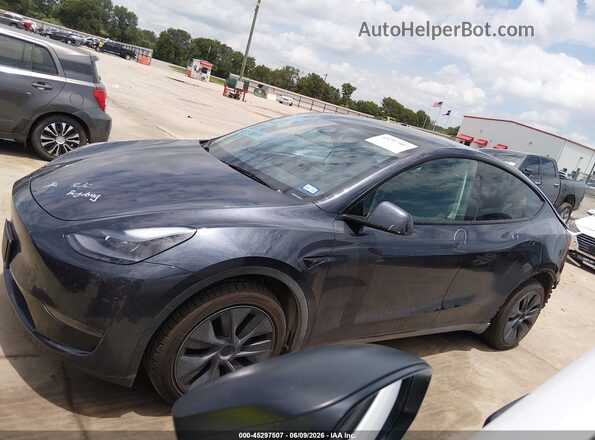 7SAYGDED7RA296540 2024 TESLA MODEL Y Gray Vista del cuadro de instrumentos