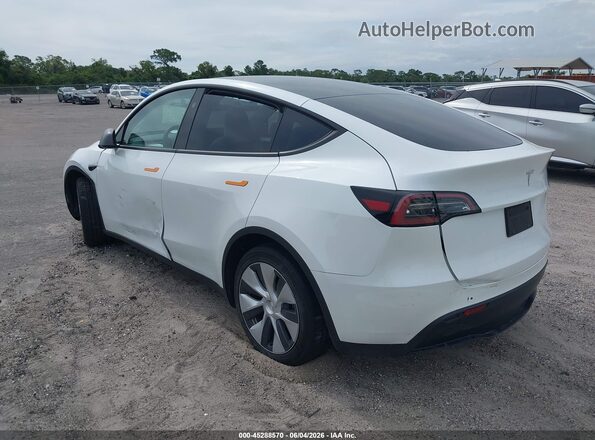 7SAYGDED7RF041180 2024 TESLA MODEL Y Белый Задняя левая четверть