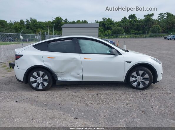 7SAYGDED7RF041180 2024 TESLA MODEL Y Белый Вид панели приборов