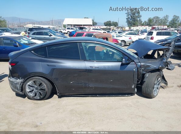7SAYGDED7RF180287 2024 TESLA MODEL Y Black Instrument cluster view