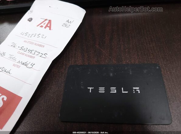 7SAYGDED7SA347251 2025 TESLA MODEL Y Black Vista trasera