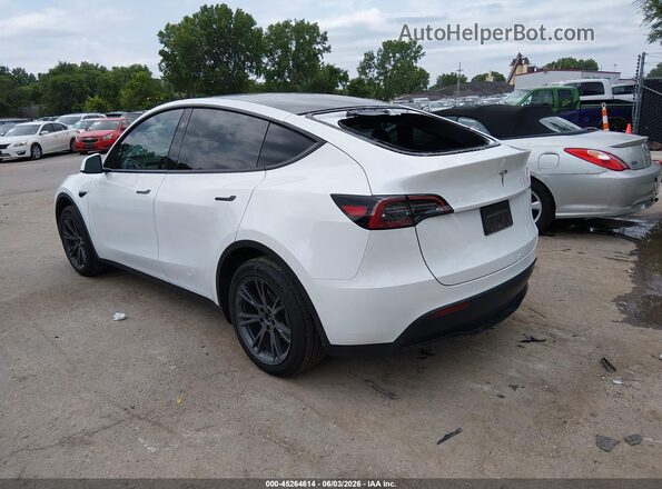7SAYGDED7SA373669 2025 TESLA MODEL Y Белый Задняя левая четверть